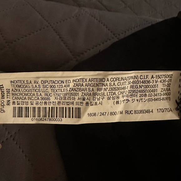 ZARA High-Waisted Wide Leg Pants – Size Small - Picture 7 of 8